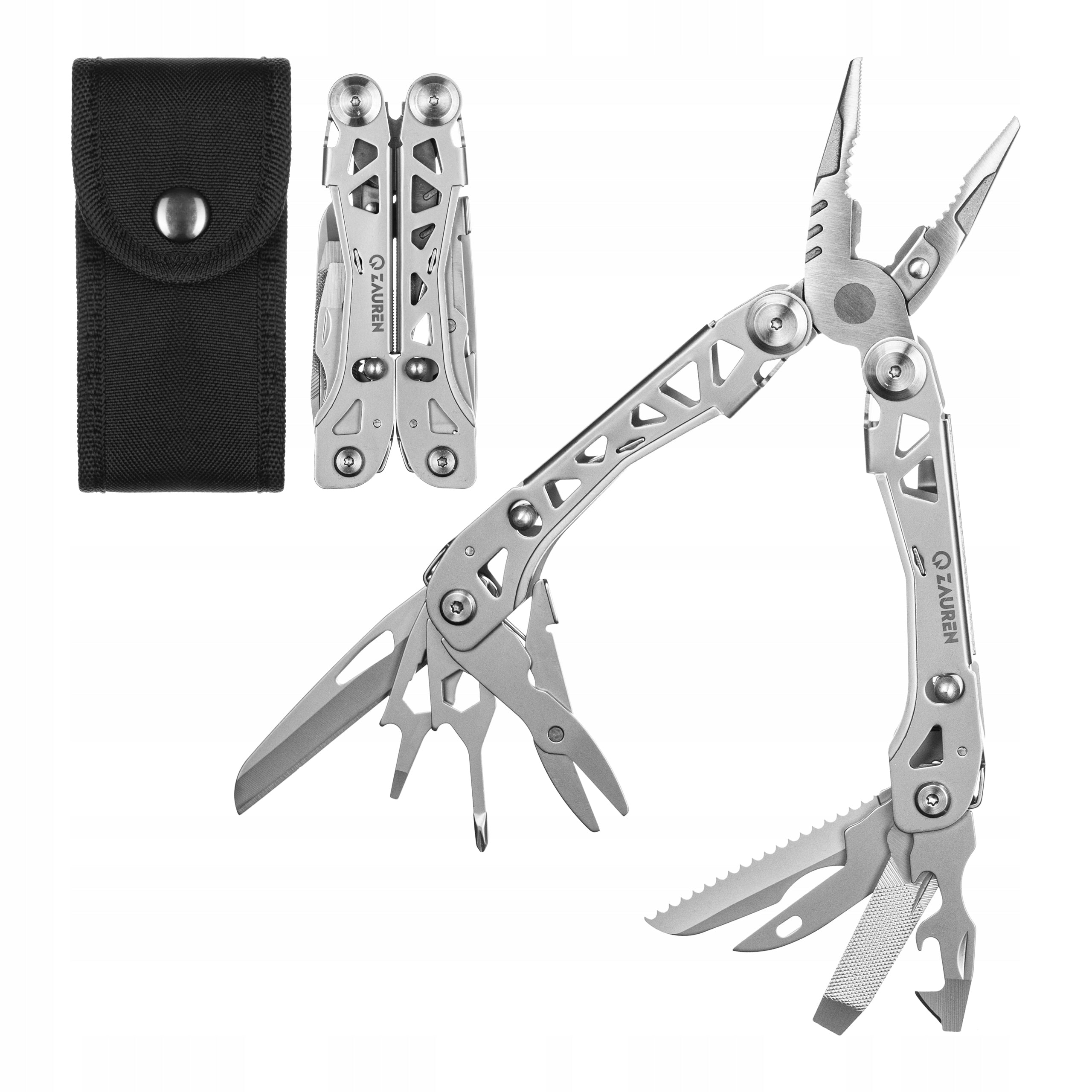 Multitool Multifunctional Combination Tool Saw Knife Set with 19in1 Case