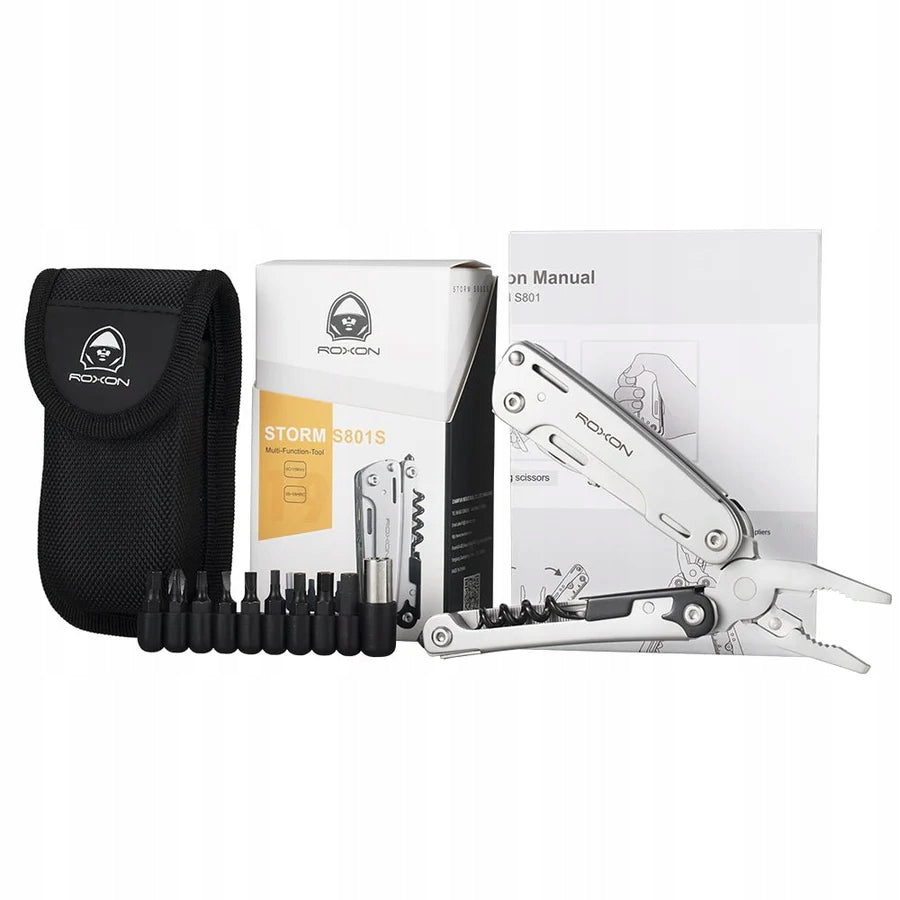 Multitool ROXON Storm S801S - 16 in one + Case + BITS