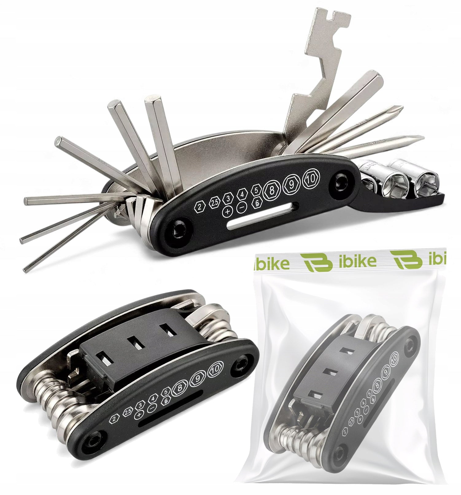 Multitool bicycle 16in1 Allen, keys, set