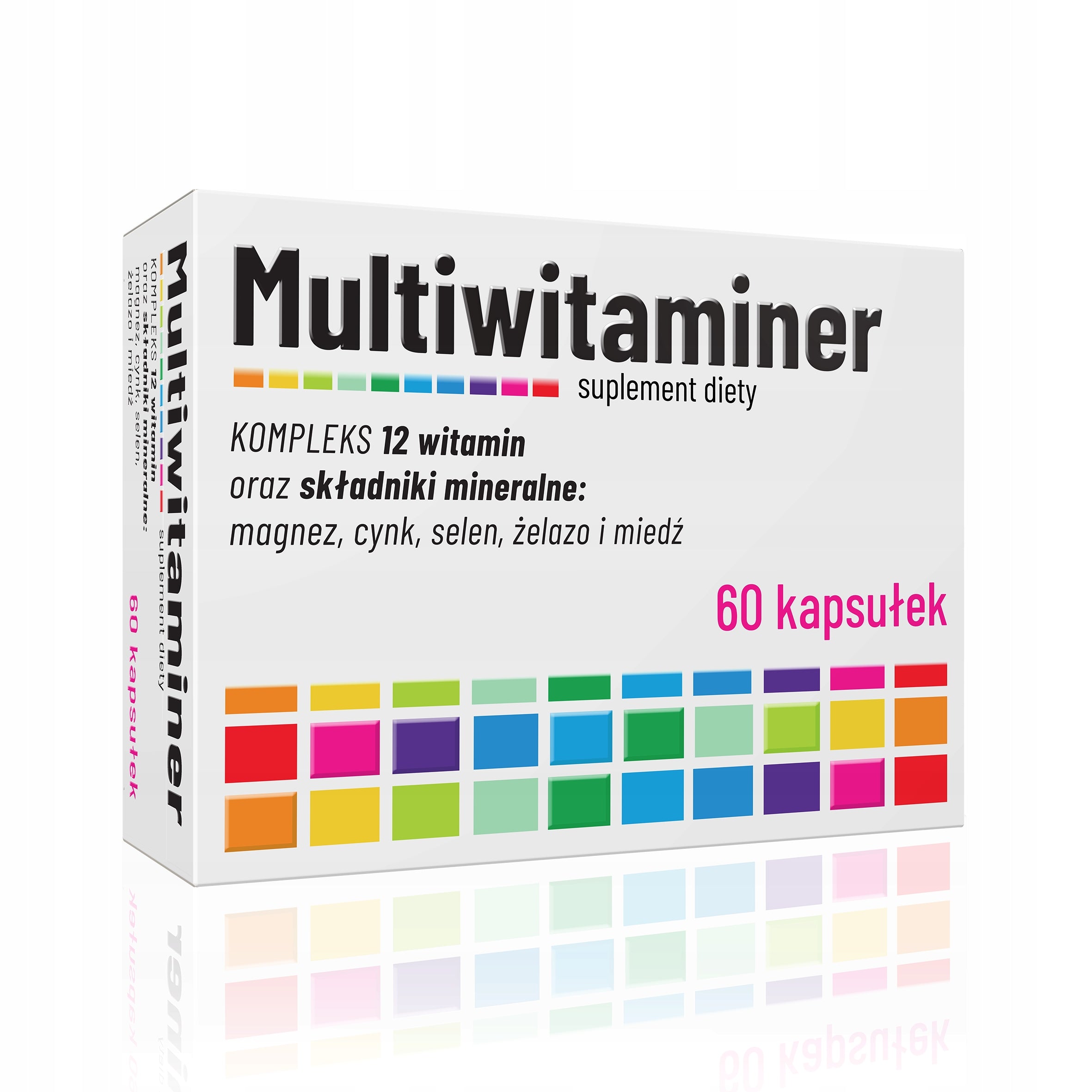 Multivitamin complex of 12 vitamins and minerals ALG Pharma 60 capsules