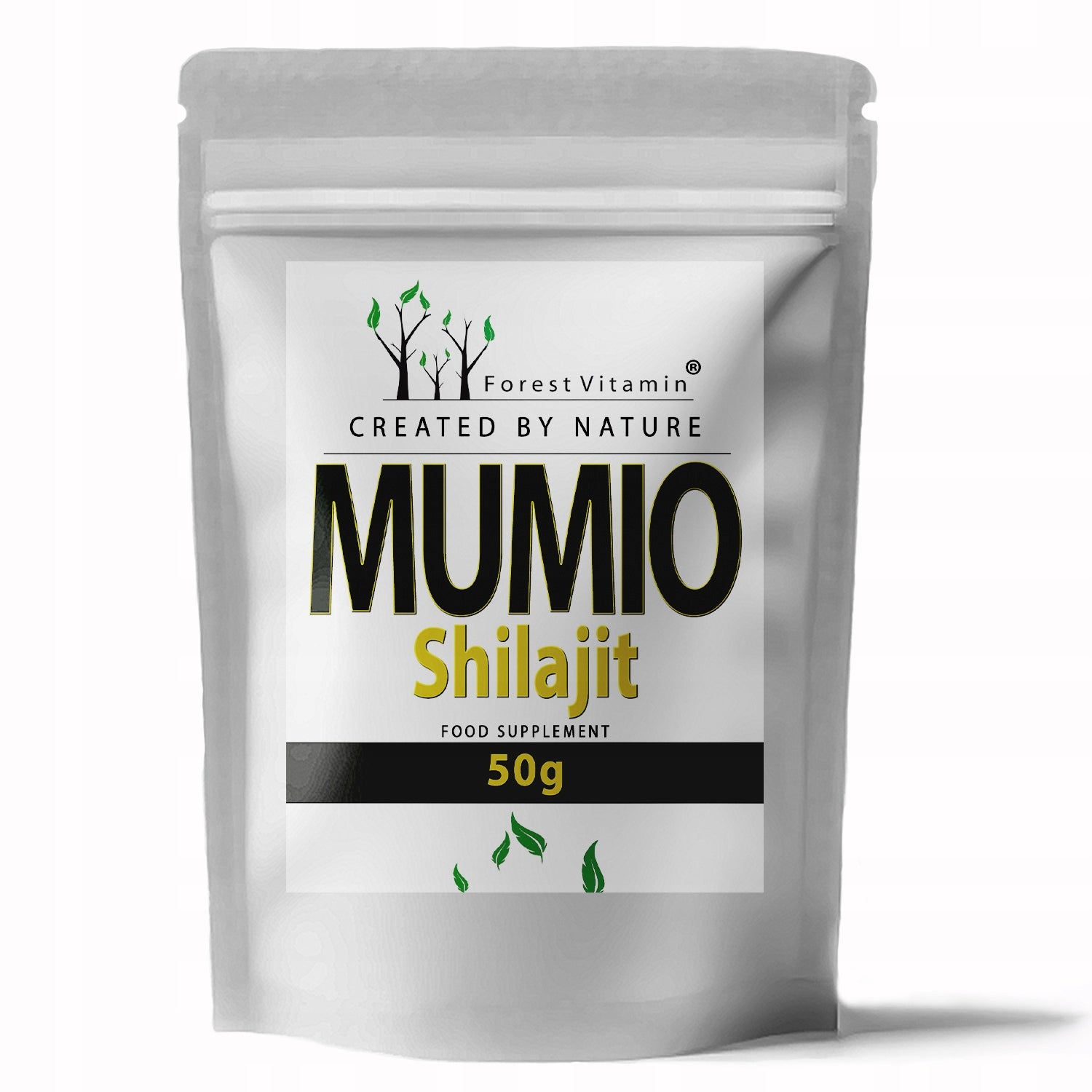 Mumio Shilajit 50g DER Extract 10:1 Fulvic Acids PURE POWDER VEGE Medical device no