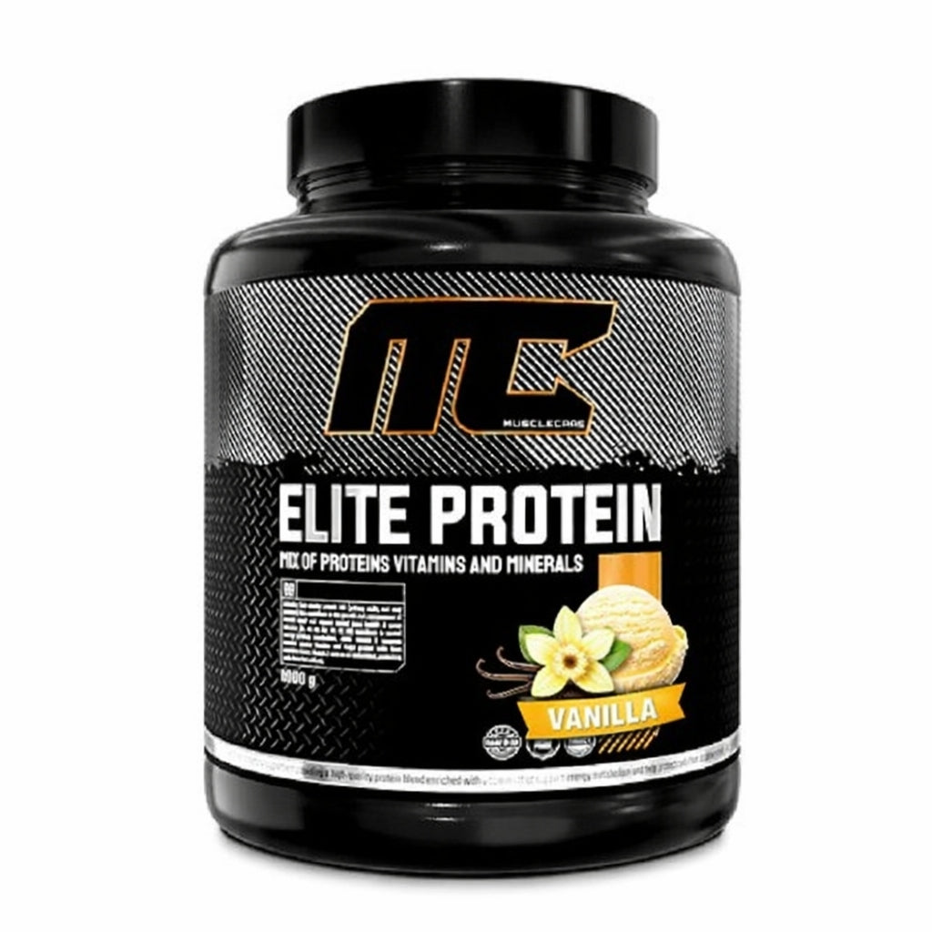 Muscle Care ELITE Protein 1800g Mix Protein Sheikh Protein Vanilla Flavour