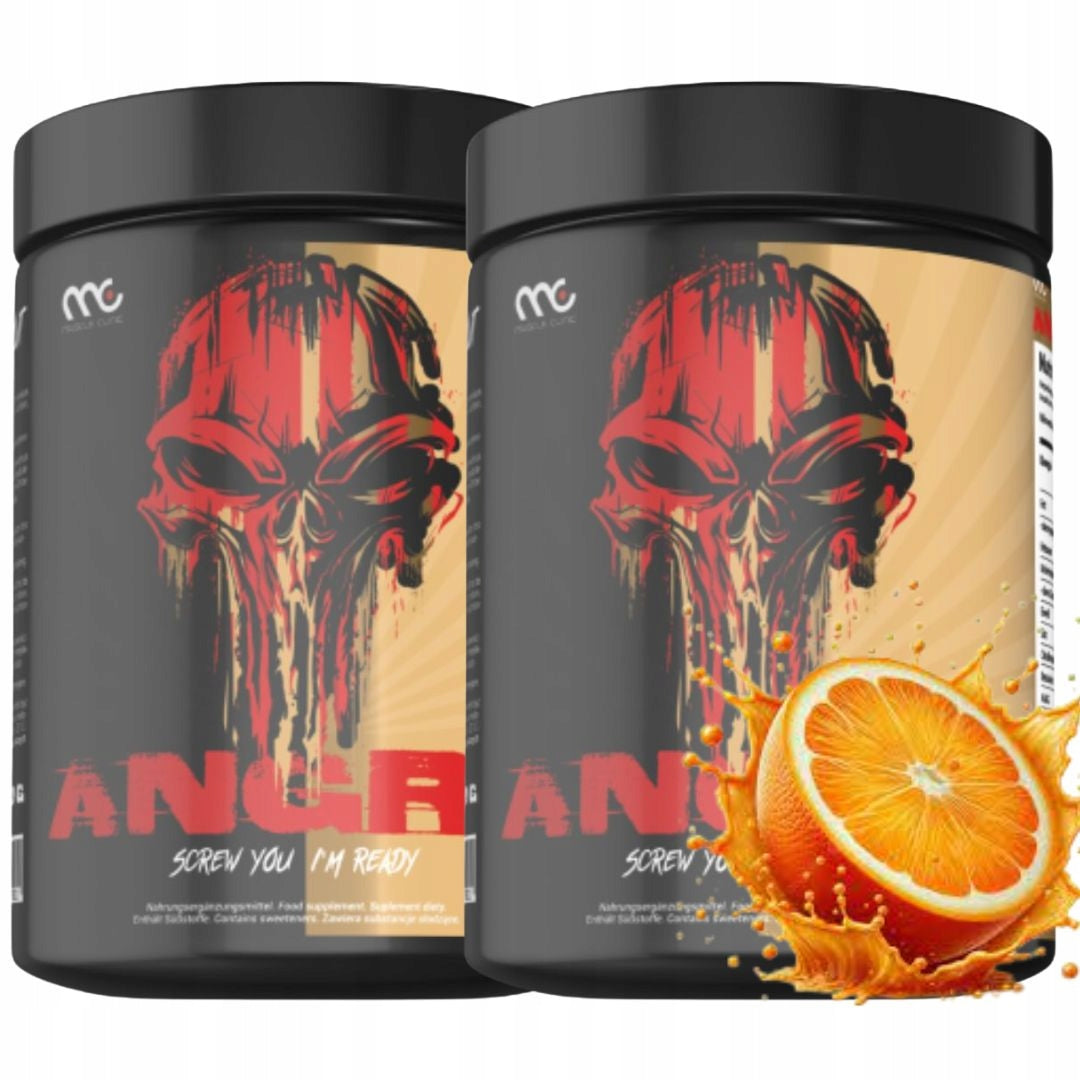 Muscle Clinic Angry 300g Pre-Workout pre-workout citrulline arginine MC