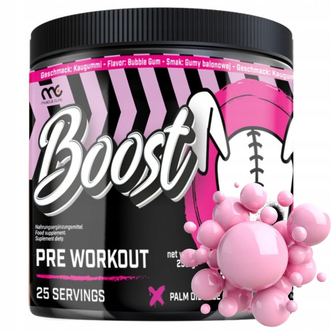 Muscle Clinic Boost 250g Pre-Workout pre-workout citrulline arginine
