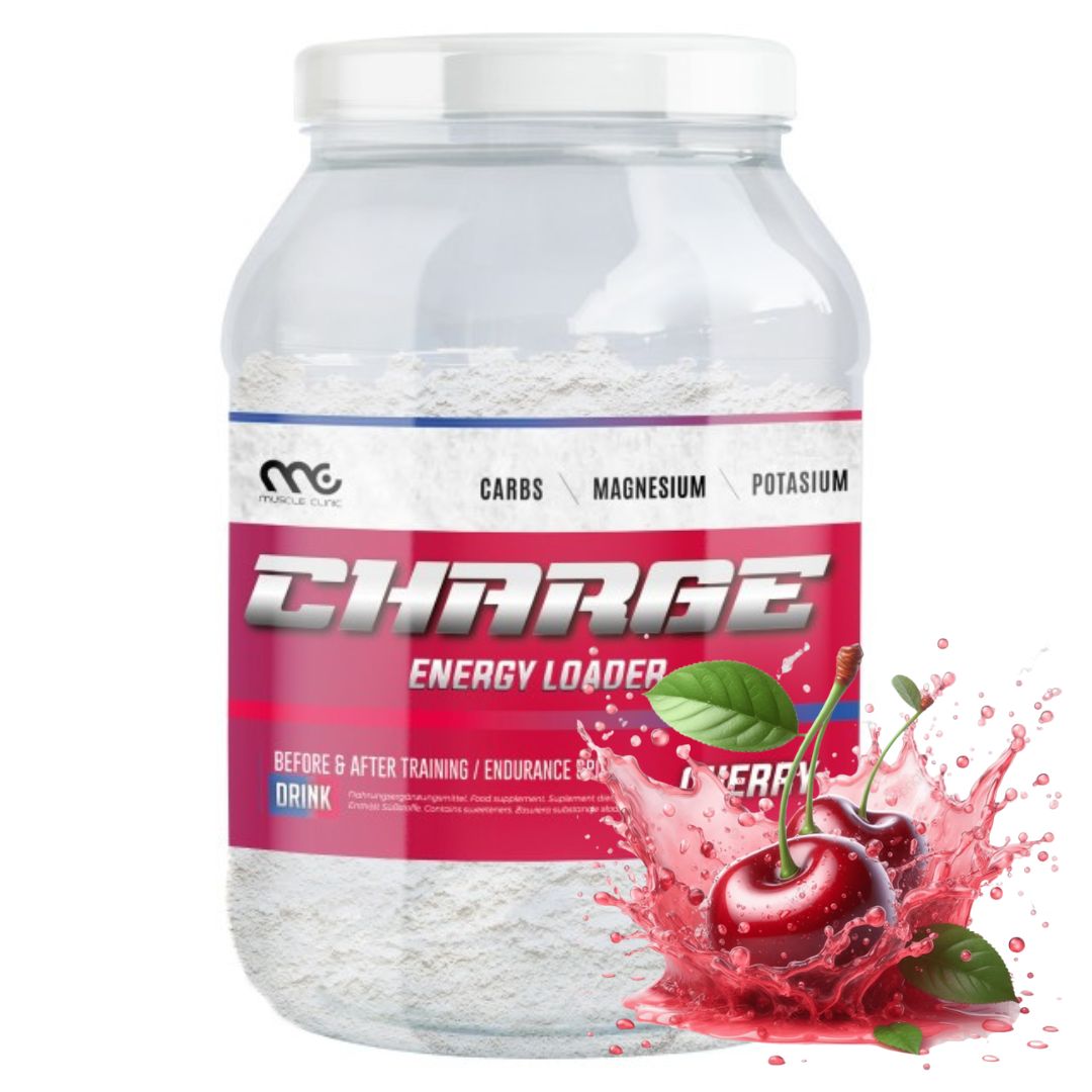 Muscle Clinic ChargeUP 1000g Carbo MIX cherry carbohydrates coal energy