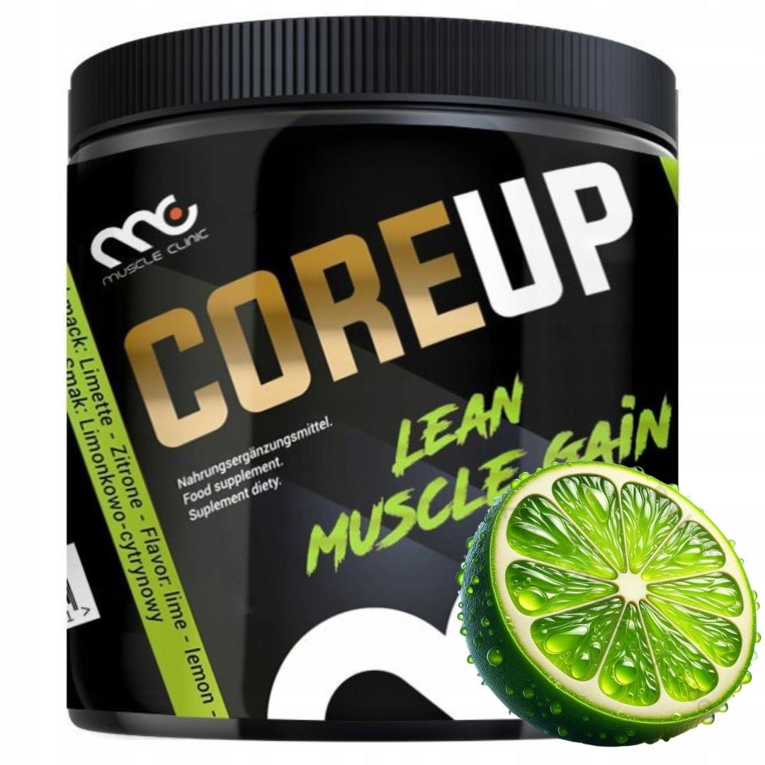 Muscle Clinic CoreUP 300g lime creatine cordyceps fenugreek monohydrate