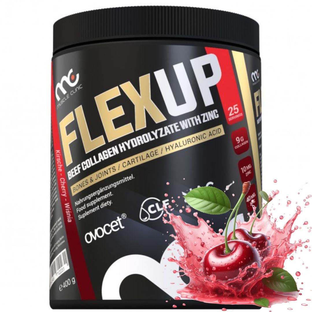 Muscle Clinic Flex Up 400 g FlexUp cherry collagen joints hair colla skin