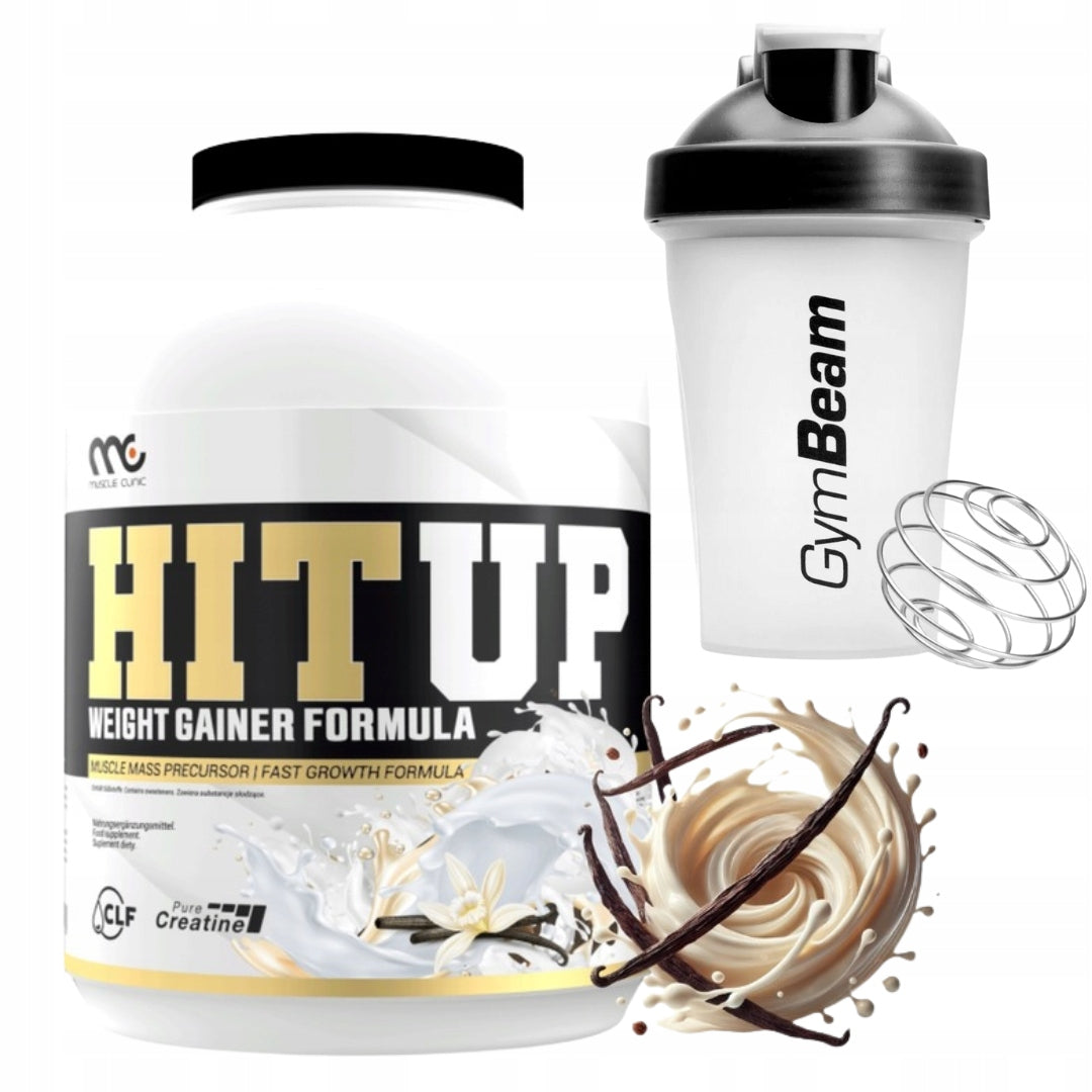 Muscle Clinic HIT UP 3000g GAINER MASS CREATINE ENERGY