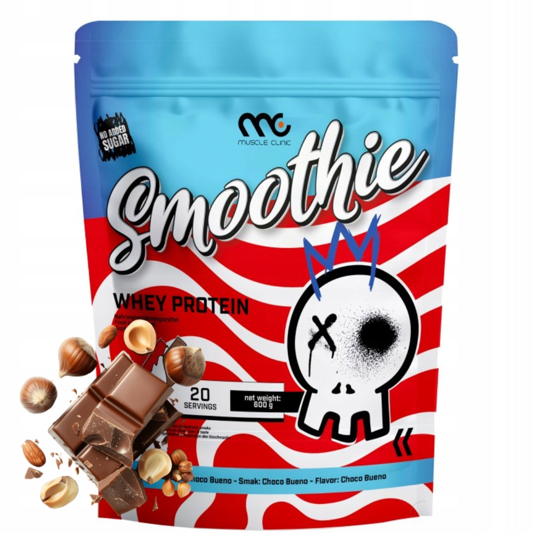 Muscle Clinic Smoothie Whey Protein 600g WPC 86% tasty protein