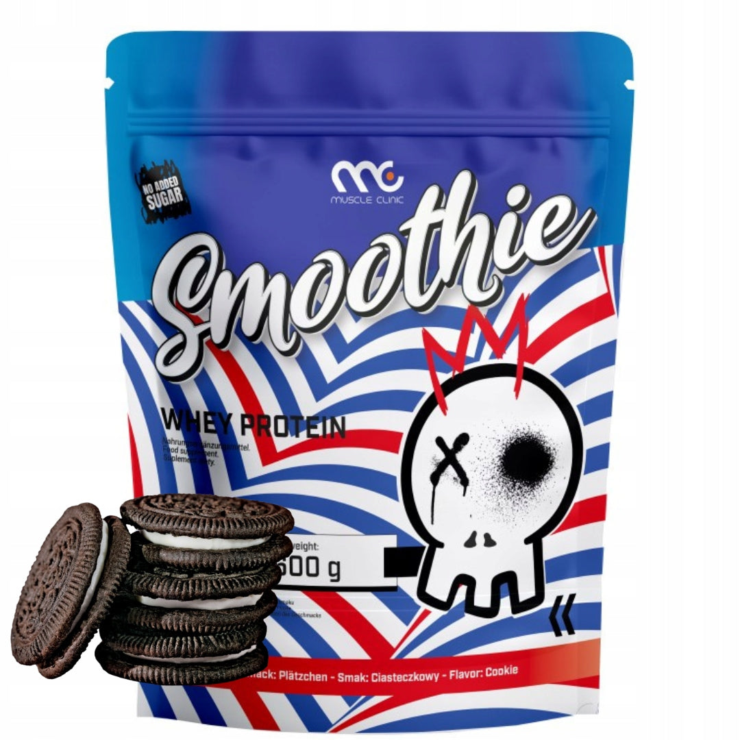 Muscle Clinic Smoothie Whey Protein 600g WPC 86% tasty protein