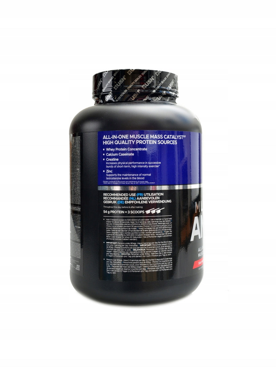 Muscle Fuel Anabolic 2000 g USN čokoláda Expiration date at least six months from the date of purchase