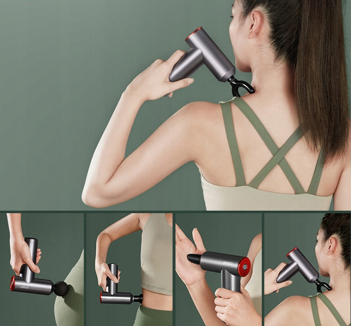 Muscle Massage Gun Percussion Massager + 4 Heads Pangao PG-190M Manufacturer code PG-190M