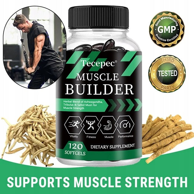 Muscle building, testosterone booster and muscle building, ener capsules Packaging status original