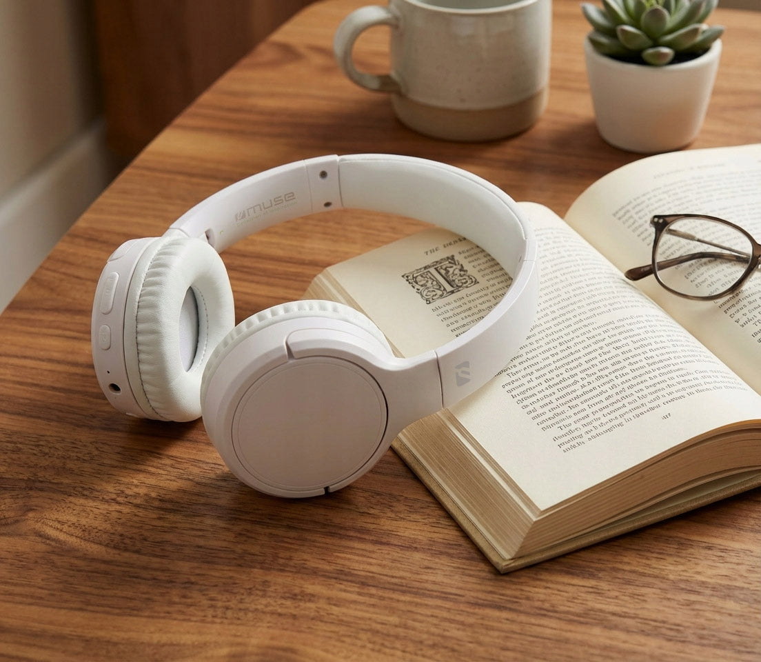 Muse M-272 BTW - wireless/wired over-ear headphones, ANC, 40h Brand Muse