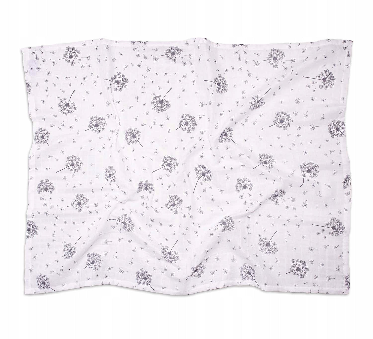 Muslin Diaper 100x75 Swaddle DANDELIONS JUKKI Diapers type reusable