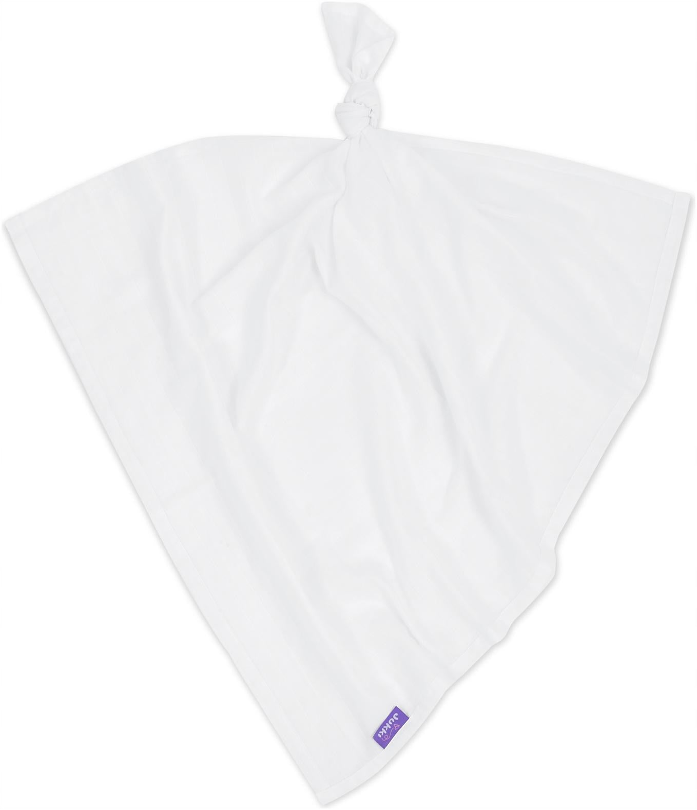 Muslin Diaper 100x75 Swaddle WHITE JUKKI