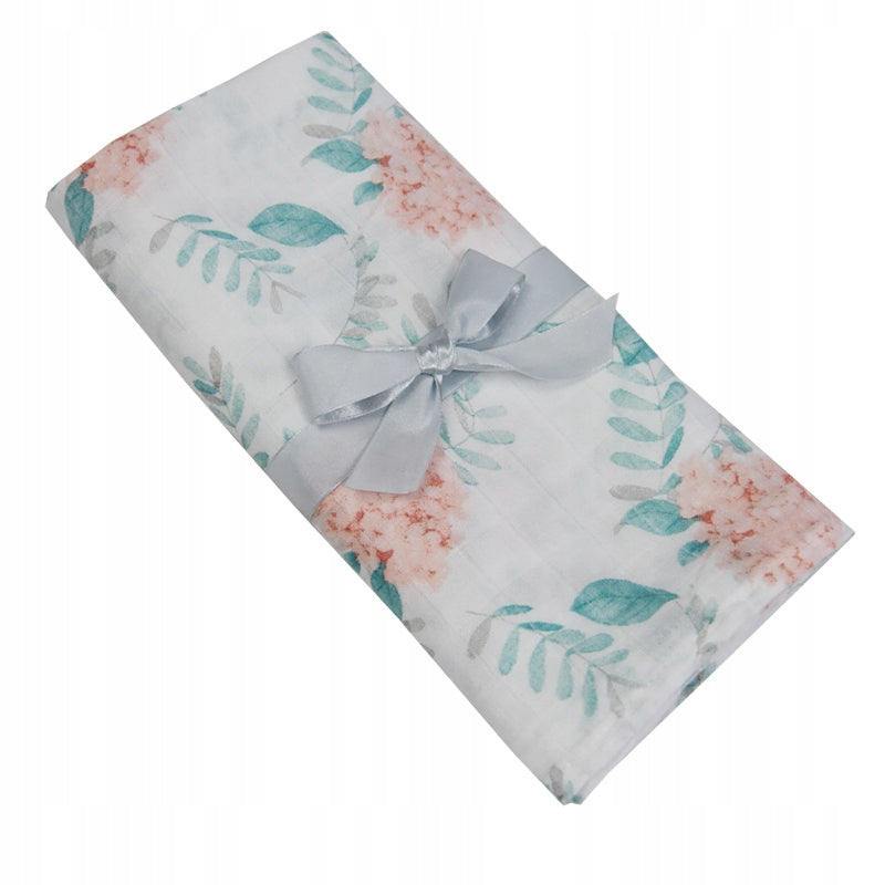 Muslin Diaper EKO bamboo swaddle 120x120 HYDRANGEA from the manufacturer