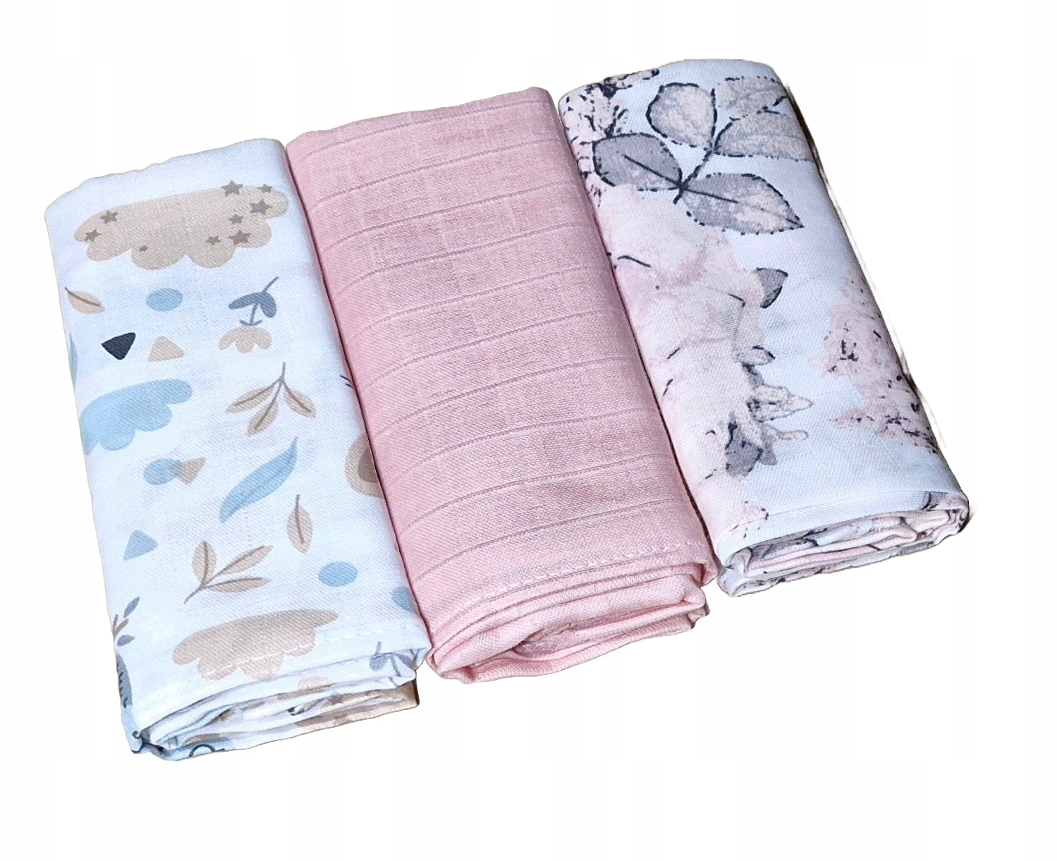 Muslin Diaper Set 3pcs / 70x80 / PREMIUM Diaper