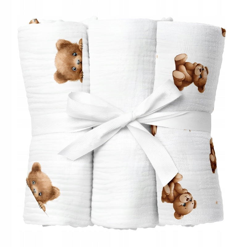 Muslin Diapers Thick Crocheted Diapers 100% Cotton Polish Product