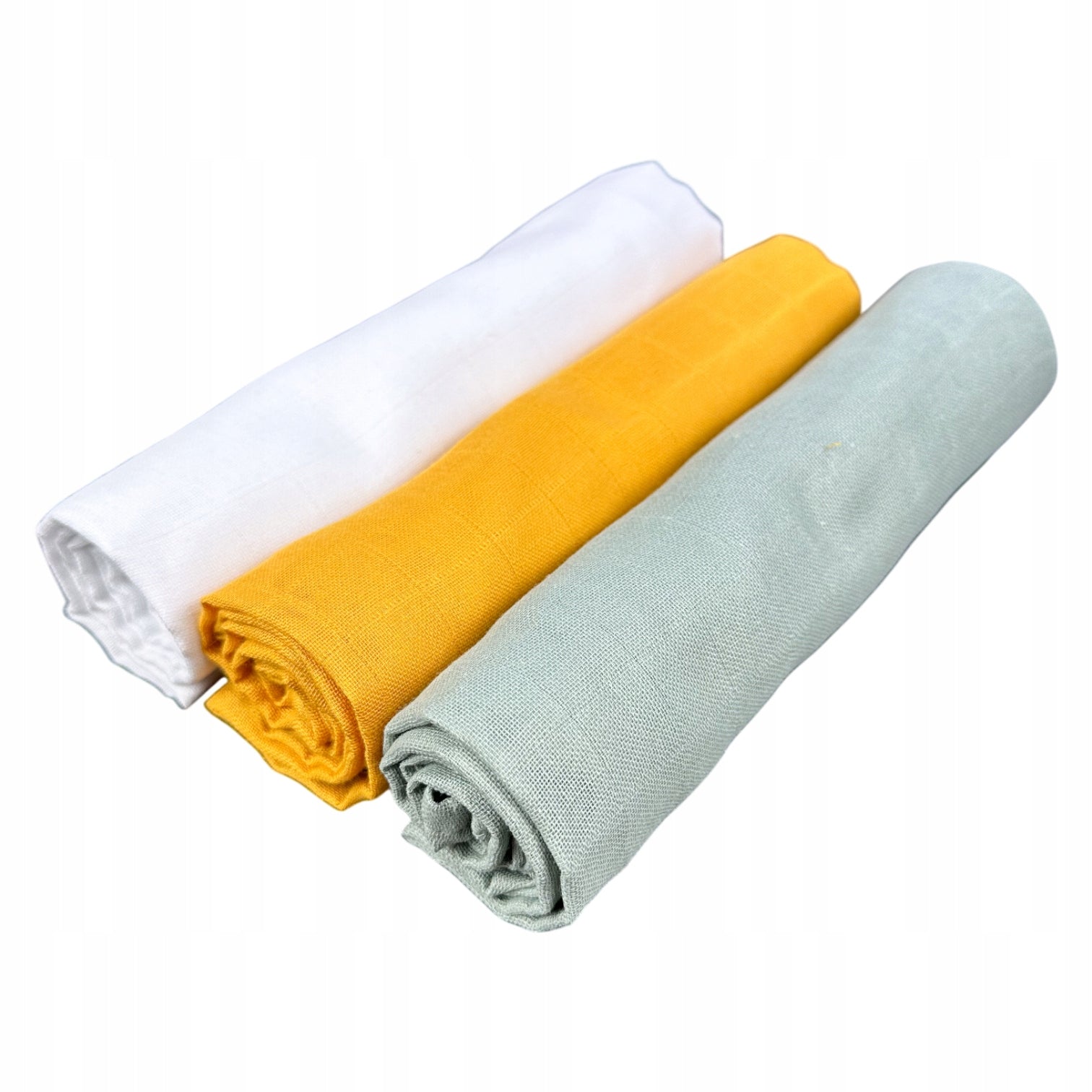 Muslin diapers large Plumeri 3x 70×70 cm – larger size, comfort