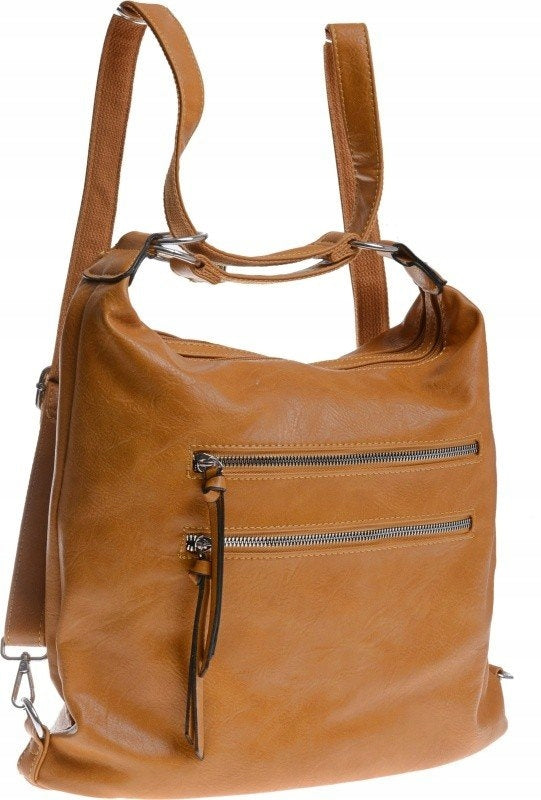 Mustard Women's Bag-Backpack 3in1 Mustard