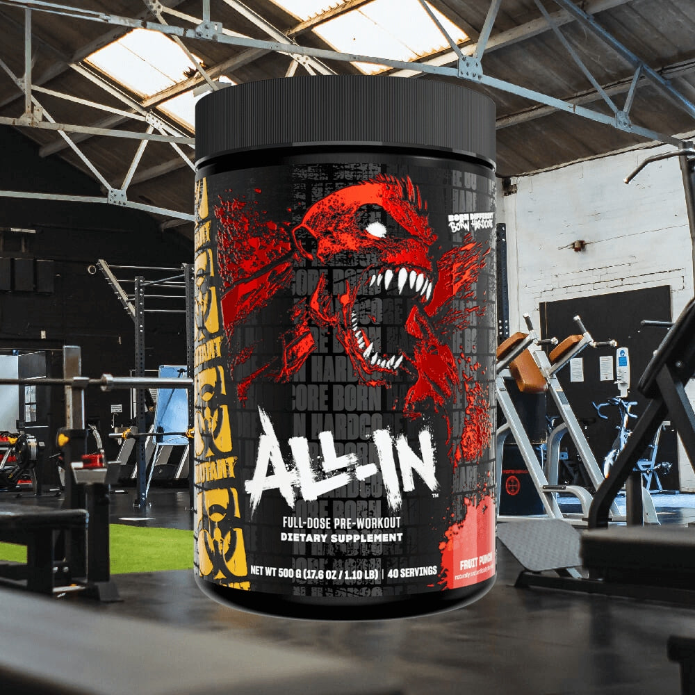 Mutant Mutant All-In (40 servings) Fruit Punch Expiration date at least 3 months from the date of purchase