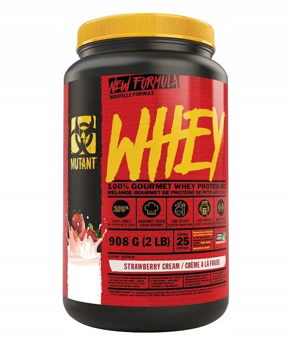 Mutant Whey Protein Conditioner Strawberry Cream Powder 908g