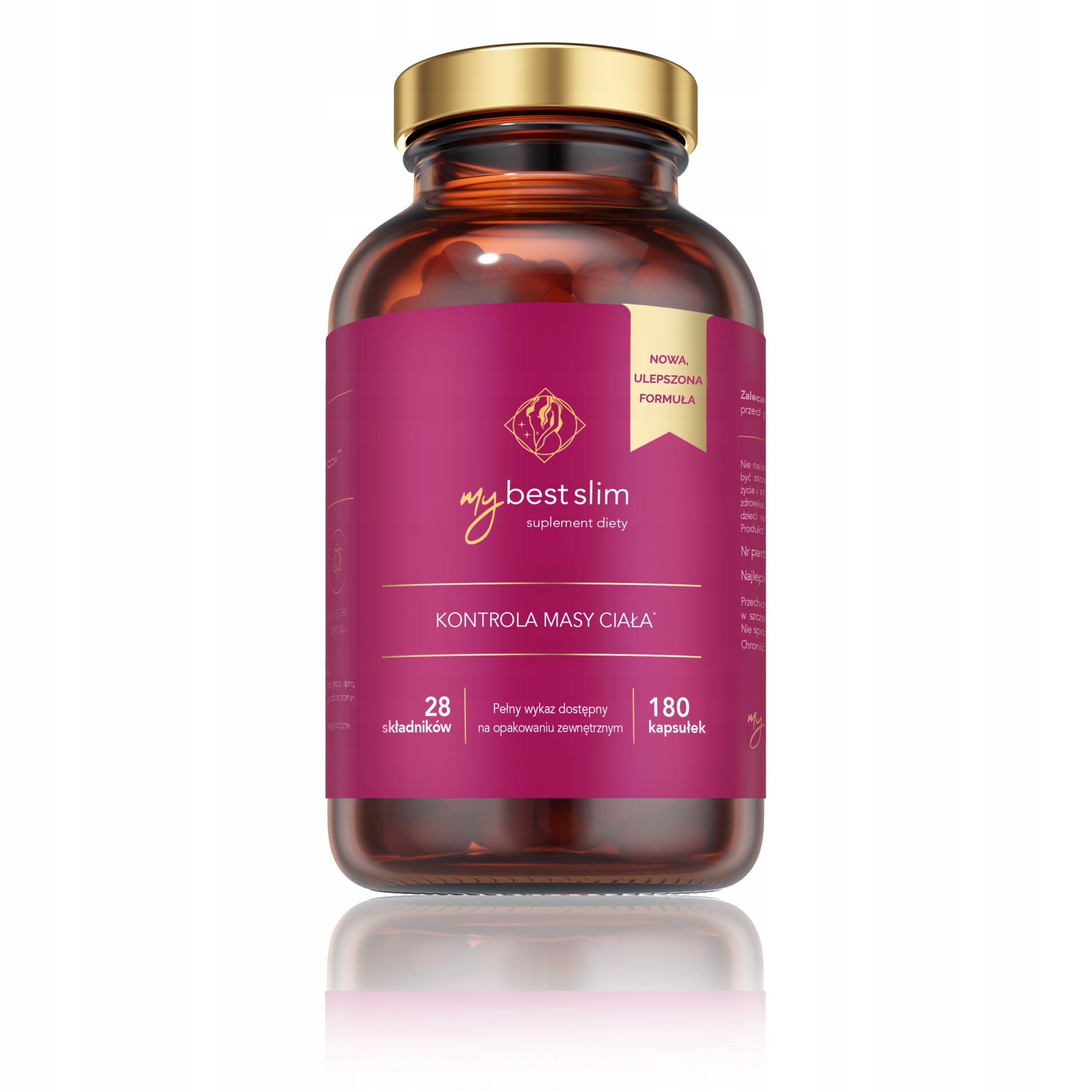 My Best Slim NEW improved version of MyBestSlim 180 capsules MyBestPharm