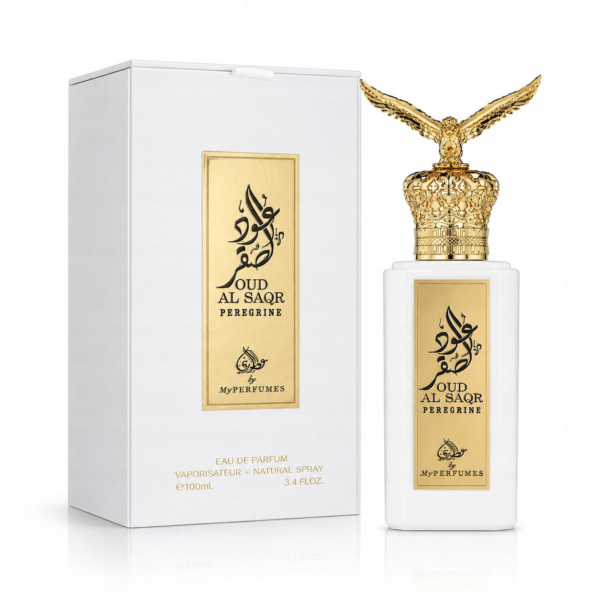 My Perfumes OUD AL SAQR PEREGRINE 100ml+FREEBIE Packaging status original