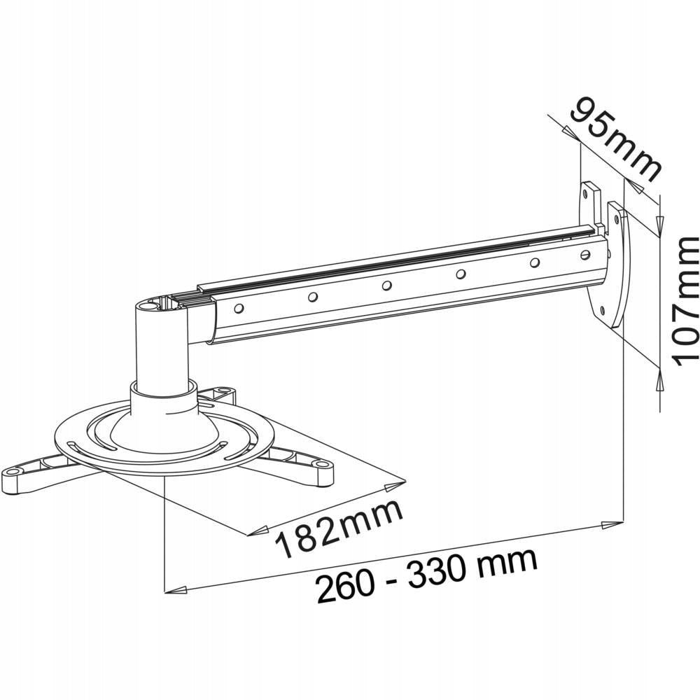 My Wall H 16-5 Projector Wall Mount Brand myWall