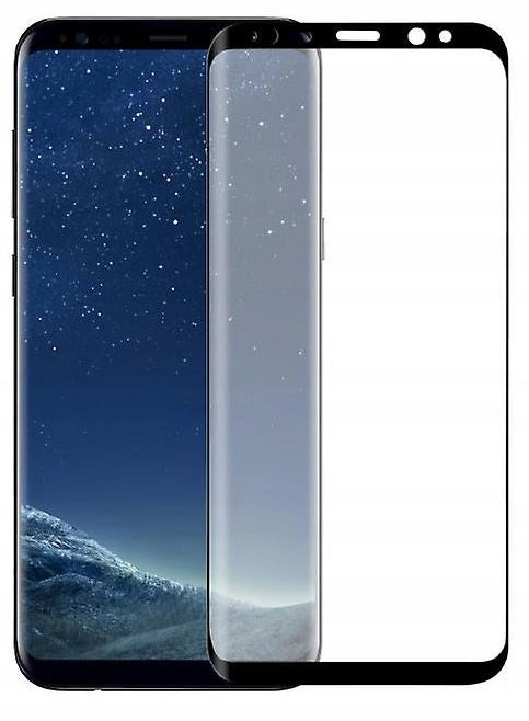 Apsauginis stiklas MS HybridGlass Edge 3D Samsung G965 S9 Plus