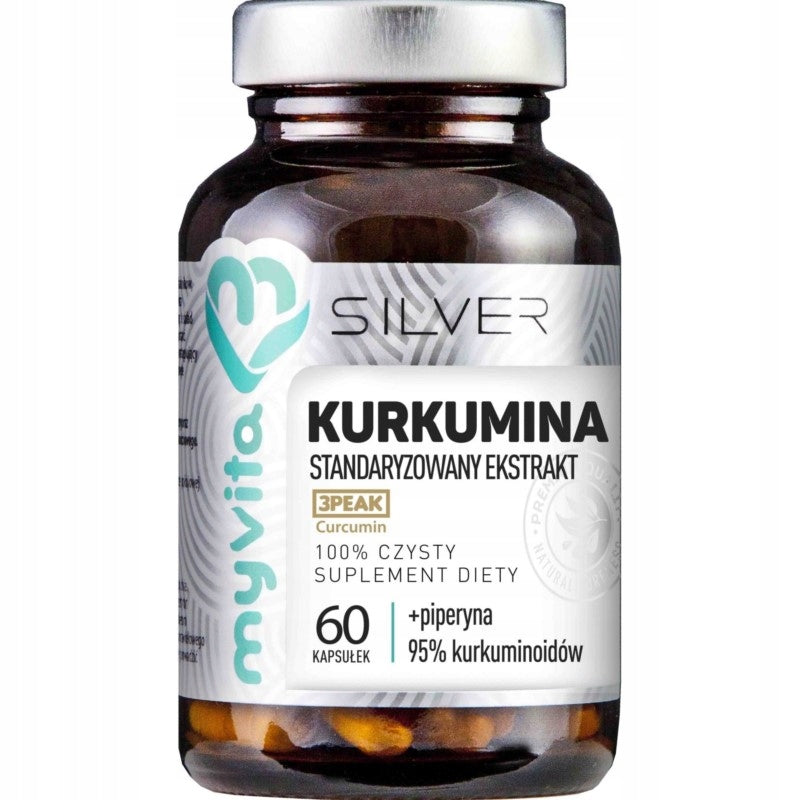 MyVita Curcumin turmeric piperine capsules 60 pcs.