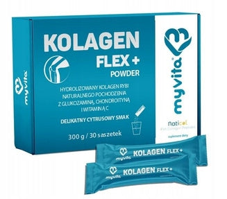 MyVita Flex+ in sachets 30pcs GLUCOSAMINE COLLAGEN VITAMIN C