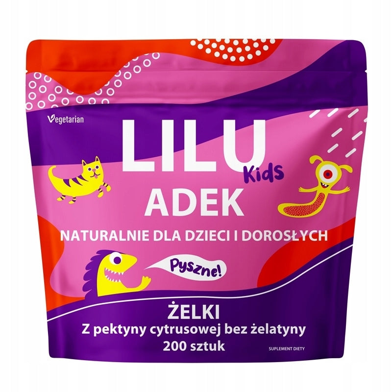 MyVita Lilu Kids vitamin ADEK gummies for children and adults 200 pieces