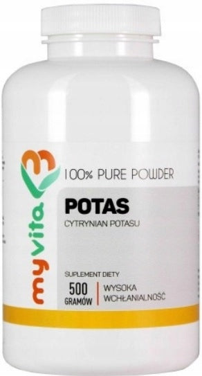 MyVita, Potassium, 500 g Brand MyVita
