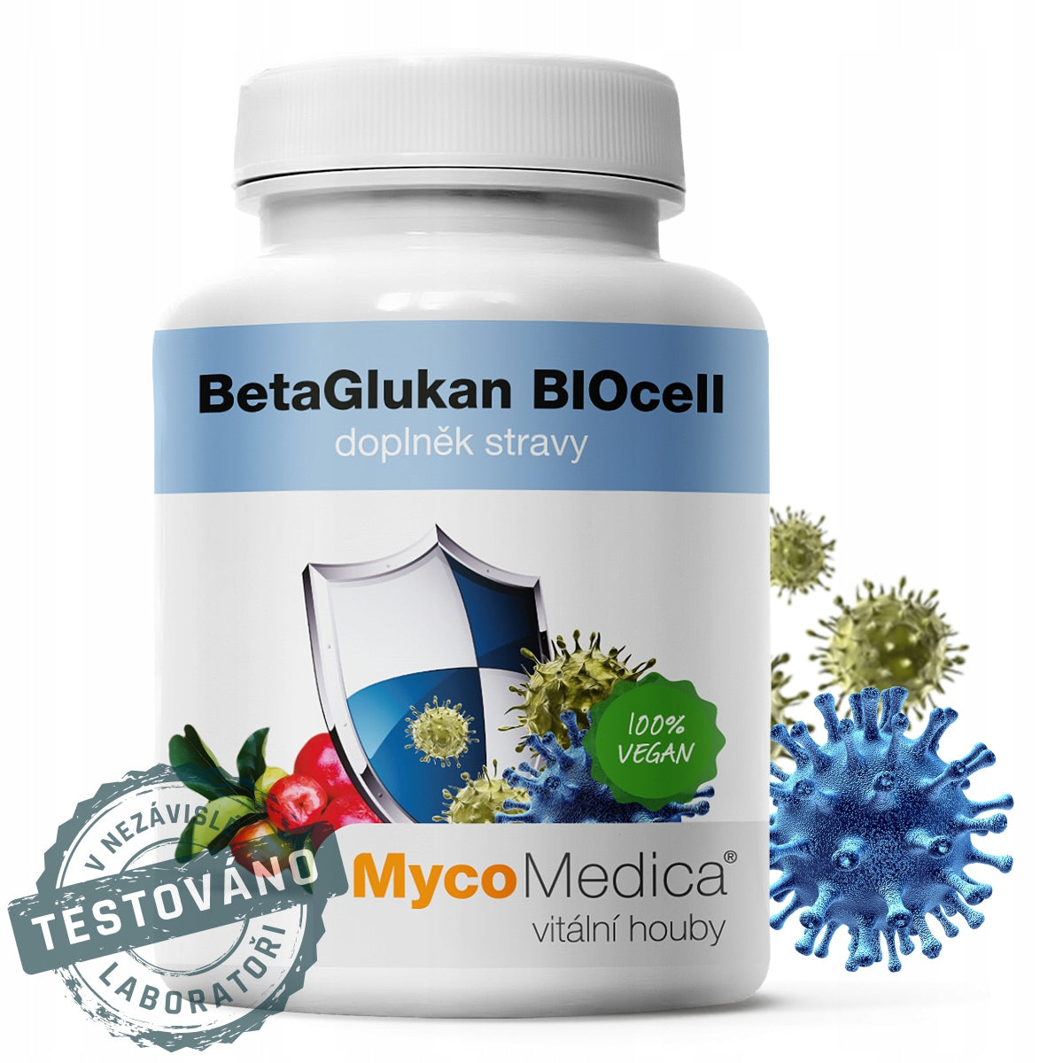 MycoMedica BetaGlucan BIOcell Resistance 90 kaps. + FREEBIE Brand MycoMedica