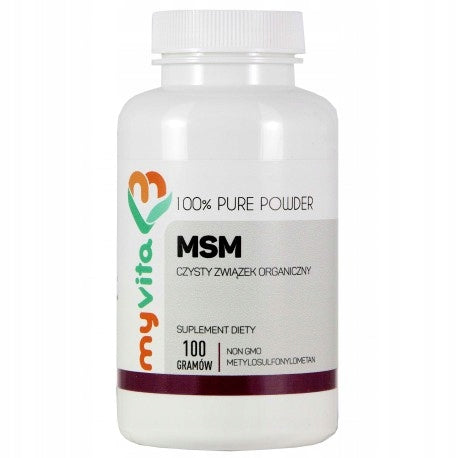 Myvita msm powder 100 g Expiration date at least 3 months from the date of purchase