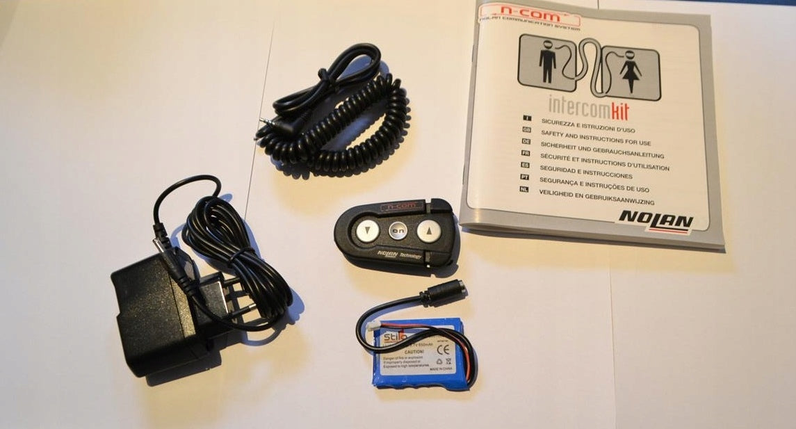 N-COM intercom for helmets Nolan inerkom kit EAN (GTIN) 8030635687774