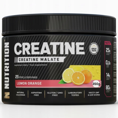 N-NUTRITION CREATINE MALATE 350 G TASTE ORANGE LEMON