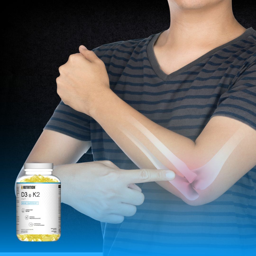 N-NUTRITION VITAMIN D3 + K2 2000 IU 100 KAPS BONE IMMUNITY Form capsules