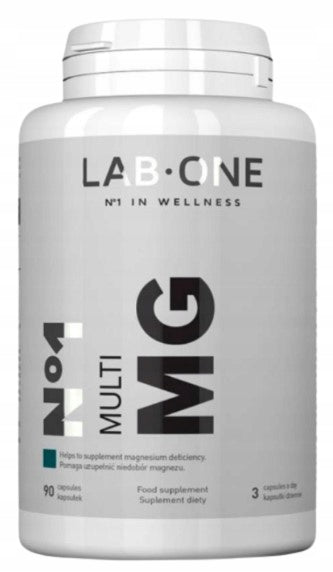 N°1 Multi MG MAGNESIUM ON BONE 90caps Fatigue Muscle spasms Deficiencies