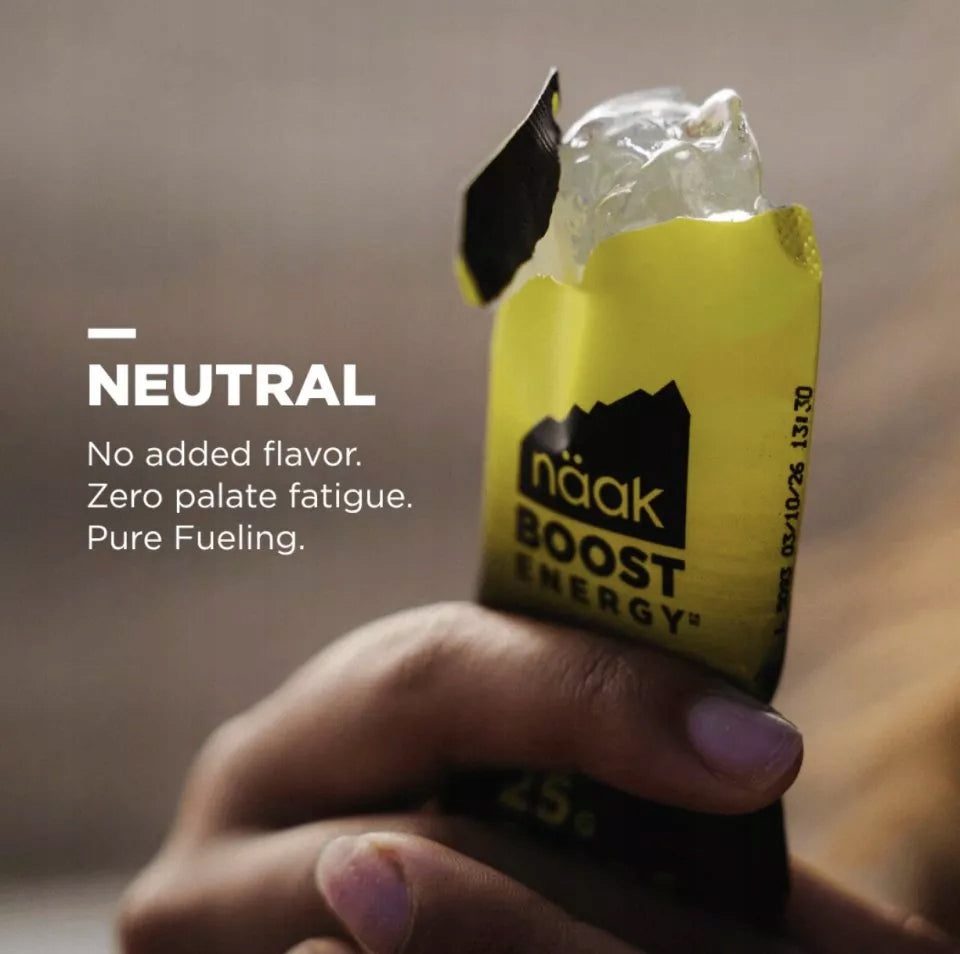 NAAK Boost Energy Gel | Peach Tea 30 Expiration date at least 1 year from the date of purchase
