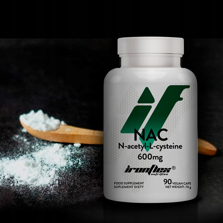 NAC 600 mg IronFlex N-ACETYL L-CYSTEINE 90 capsules DETOX LIVER PROTECTION Basic ingredient other