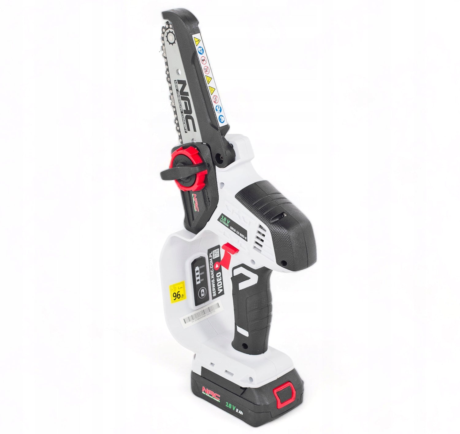 NAC Cordless chainsaw CB18-12-B20-S Guide manufacturer NAC