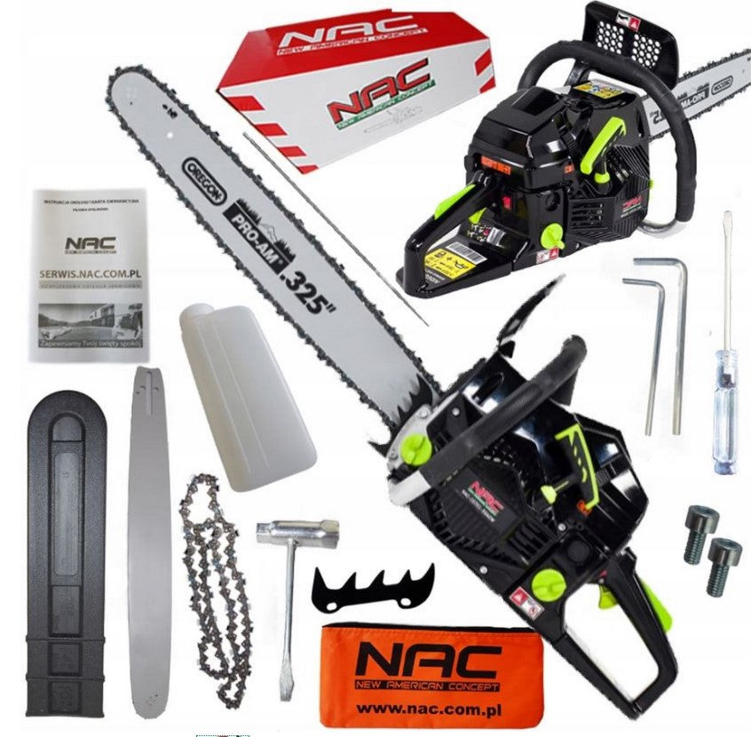 NAC DIESEL CHAINSAW CST52-45AO GUIDE OREGON 18" 49CM3 1,9KW