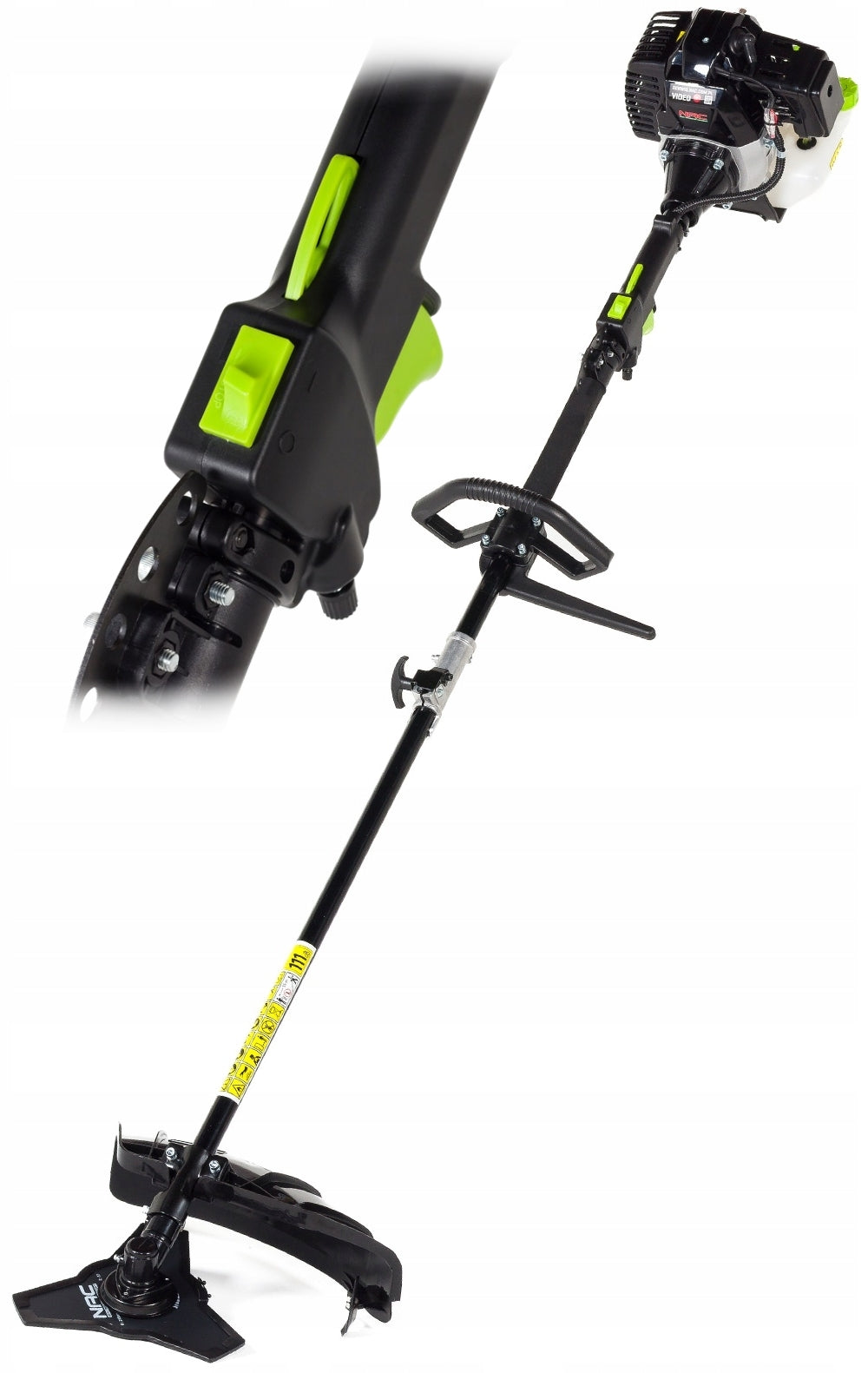 NAC Diesel Scythe Multifunction Saw Hedge Trimmer Disc BP427-16MU-T Tool weight 12.8 kg
