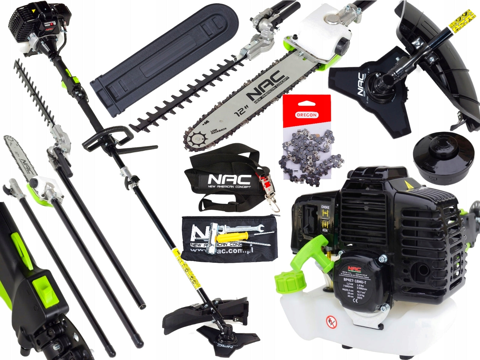 NAC Diesel Scythe Multifunction Saw Hedge Trimmer Disc BP427-16MU-T