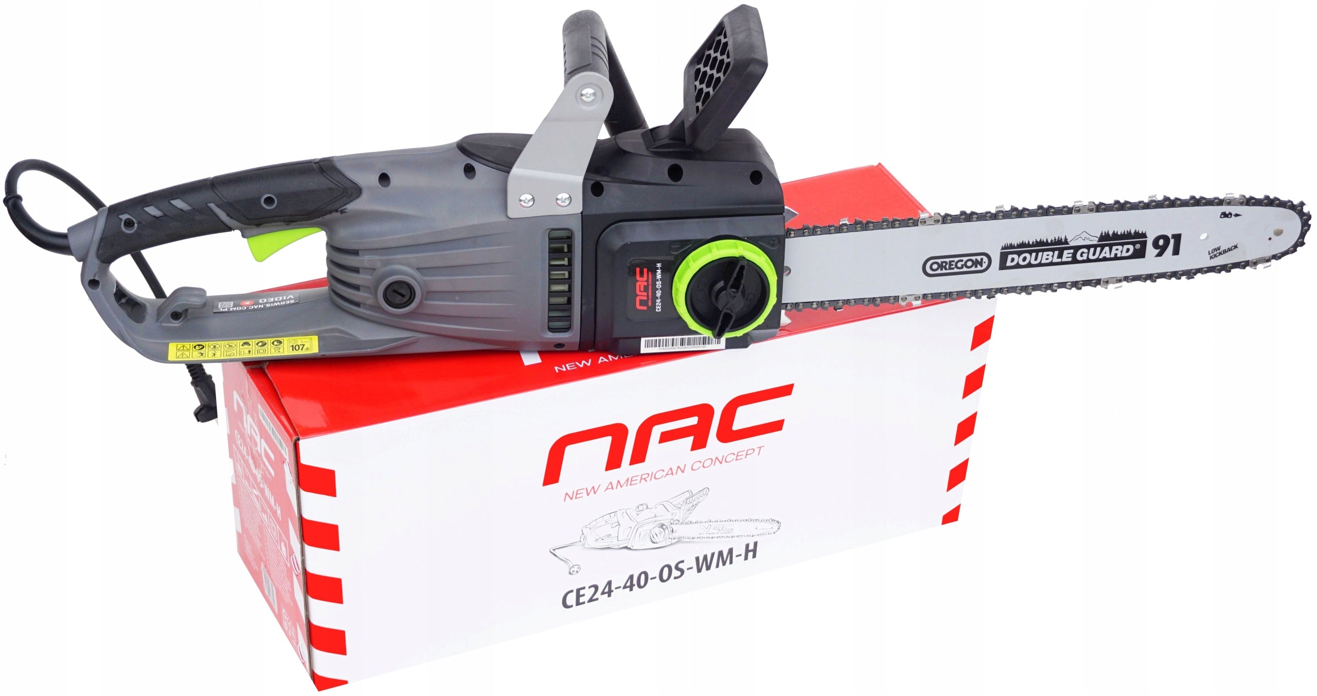 NAC ELECTRIC CHAINSAW CE24-40-OS-WM-H OREGON longitudinal motor Manufacturer code CE24-40-OS-WM-H