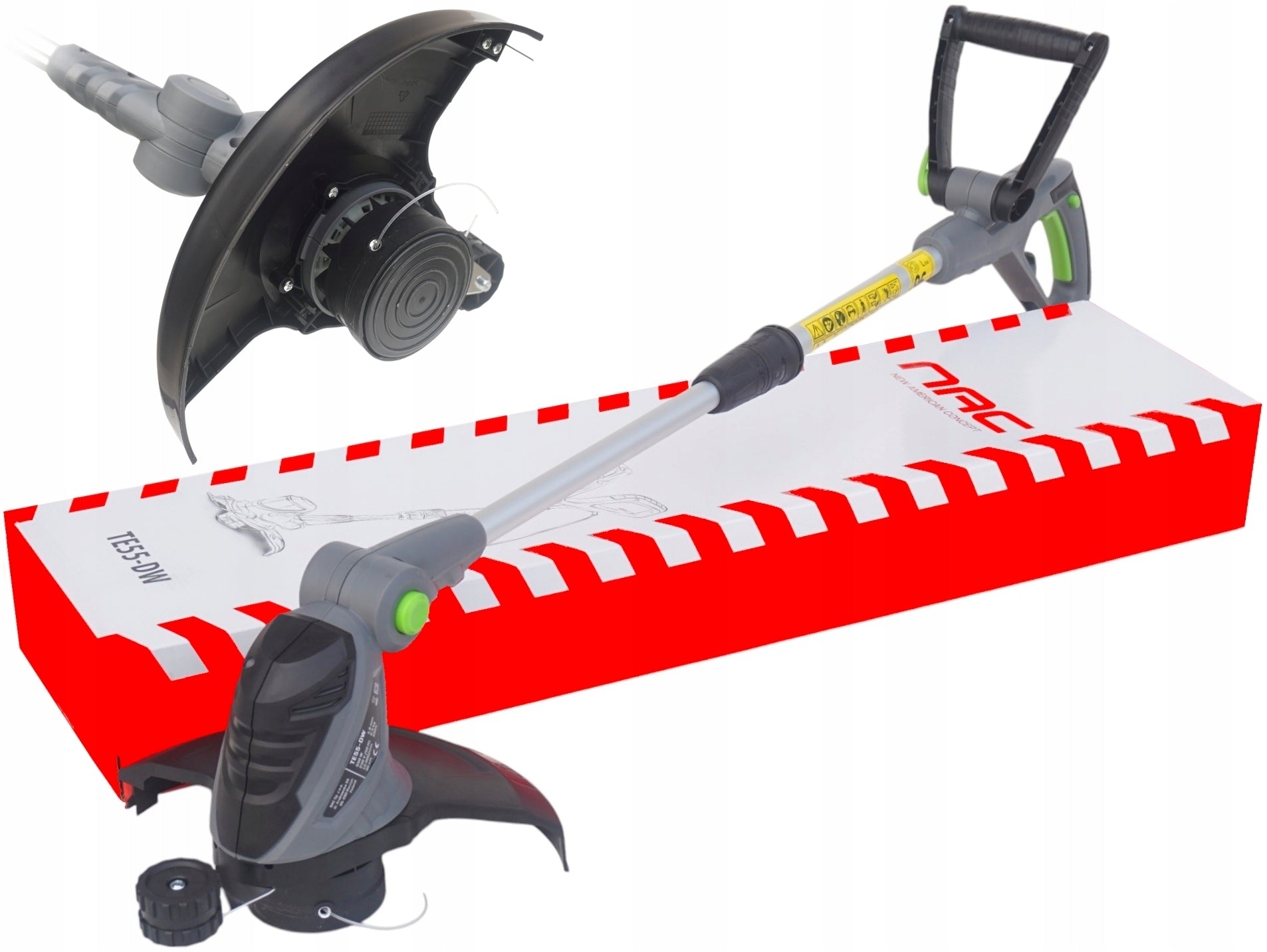 NAC ELECTRIC SCYTHE TRIMMER TE55-DW 550W STRONG LINE HEAD Manufacturer code TE55DW