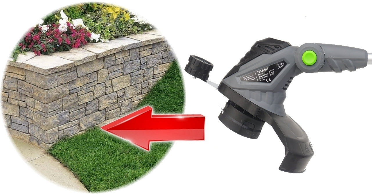 NAC ELECTRIC SCYTHE TRIMMER TE55-DW 550W STRONG LINE HEAD Model TE55-DW